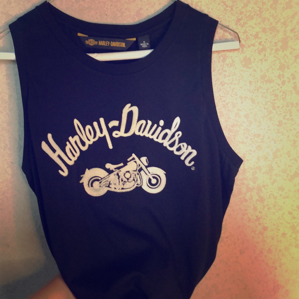 NWT HARLEY DAVIDSON EMBROIDERED TANK